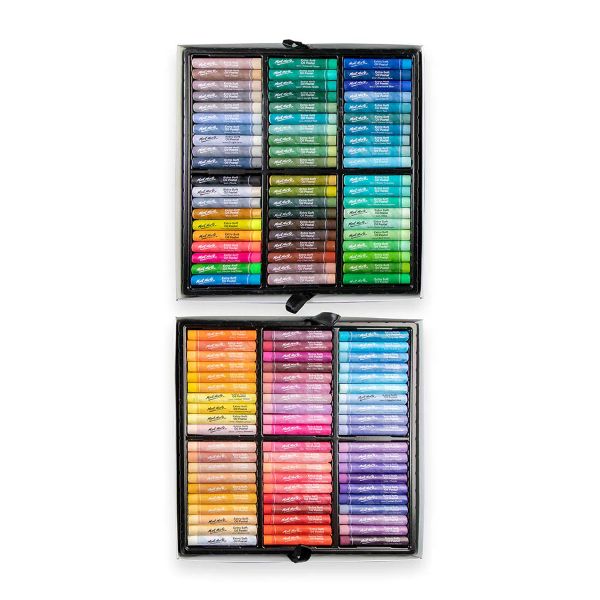 סט 120 פסטל שמן מונט מרט EXTRA SOFT OIL PASTELS MONT MARTE