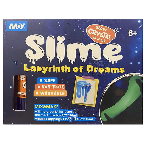 ערכת סליים עשה זאת בעצמך כחול SLIME LABYRINTH OF DREAMS