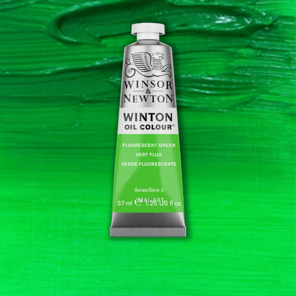 WINTON OIL COLOUR 458 Fuorescent Green
