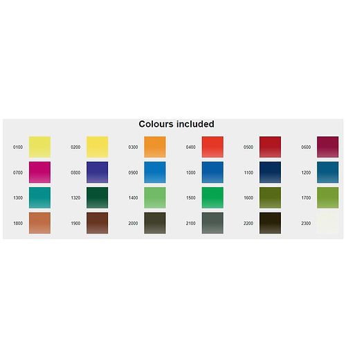 סט 24 INKTENSE BLOCKS DERWENT