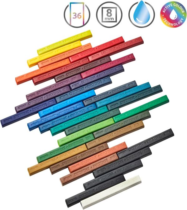 סט 36 INKTENSE BLOCKS DERWENT