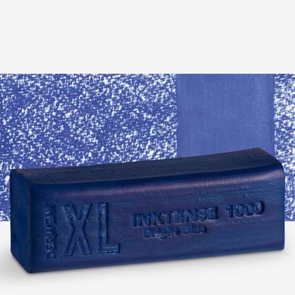 בלוק גרפיט מסיס במים DERWENT  INKTENSE XL BLOCKS BRIGHT BLUE