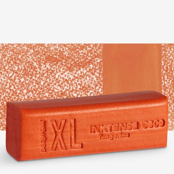בלוק גרפיט מסיס במים DERWENT  INKTENSE XL BLOCKS TANGERINE
