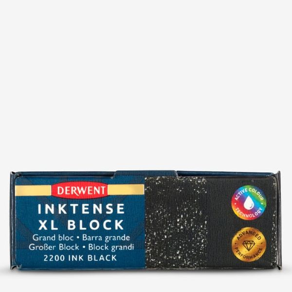 בלוק גרפיט מסיס במים DERWENT  INKTENSE XL BLOCKS INK BLACK