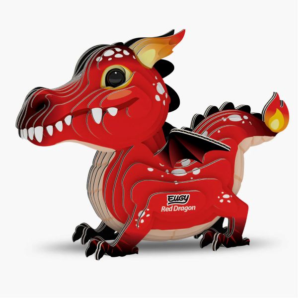 ערכת הרכבה דרקון אדום RED DRAGON 3D