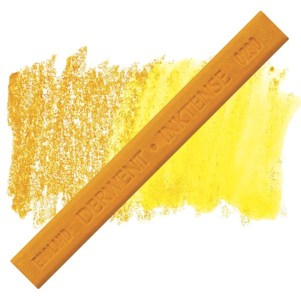 בלוק גרפיט מסיס במים DERWENT INKTENSE BLOCKS 0230  Golden Yellow