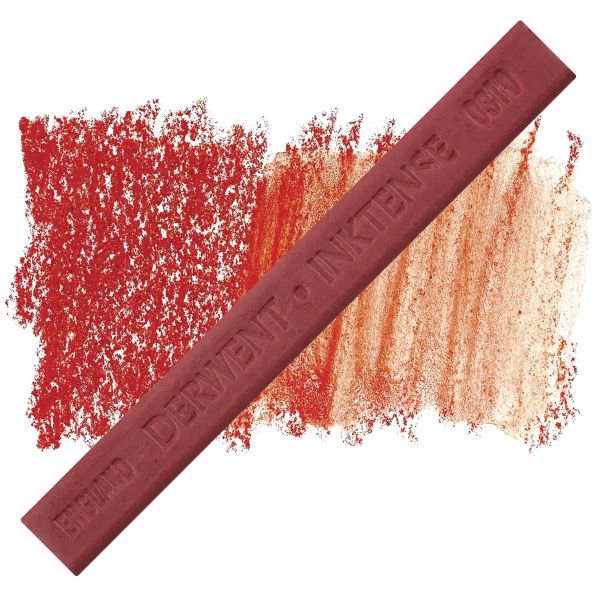 בלוק גרפיט מסיס במים DERWENT INKTENSE BLOCKS 0310  Mid Vermilion