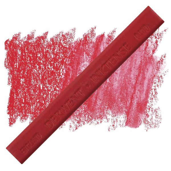 בלוק גרפיט מסיס במים DERWENT INKTENSE BLOCKS 0400  Poppy Red