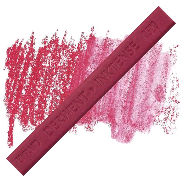 בלוק גרפיט מסיס במים DERWENT INKTENSE BLOCKS 0520  Carmine Pink