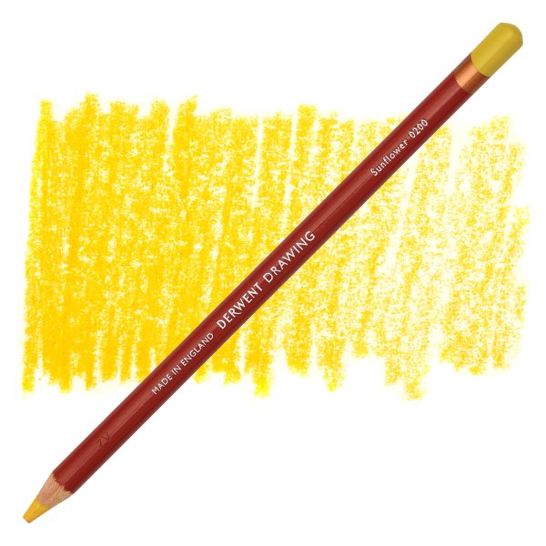  עפרון ציור בסיס שעווה DERWENT DRAWING Sunflower 0200