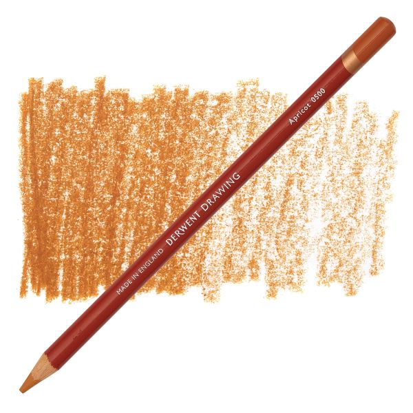  עפרון ציור בסיס שעווה DERWENT DRAWING Apricot 0500