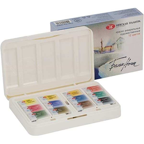 St Petersburg Watercolours white night 12set