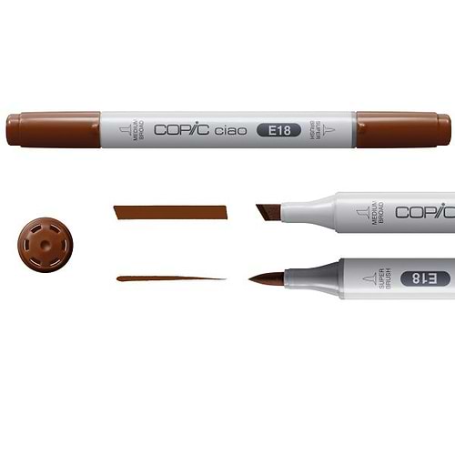 סט קופיק מרקר צ'או 5+1 HAIR TONES 2 