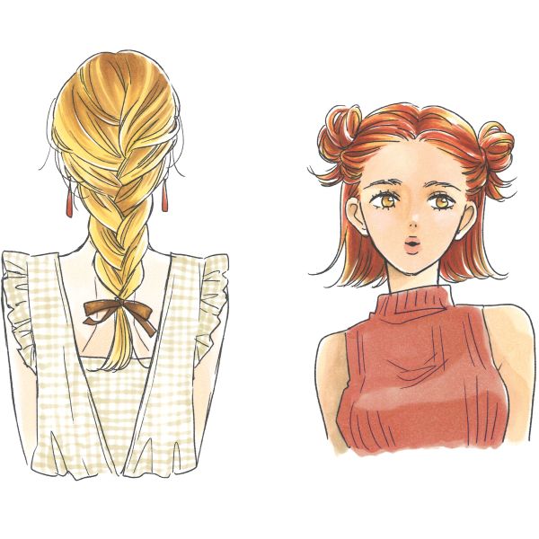 סט קופיק מרקר צ'או 5+1 HAIR TONES 1 