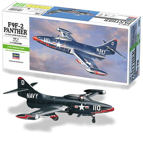ערכת הרכבה מטוס F9F-2 PANTHER HASEGAWA