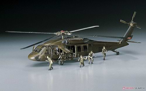ערכת הרכבה מסוק UH-60A BLACK HAWK HASEGAWA