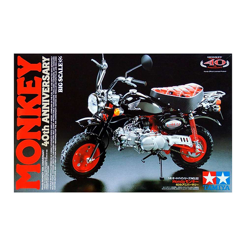 ערכת הרכבה אופנוע  HONDA MONKEY 40TH ANNIVERSARY TAMIYA 