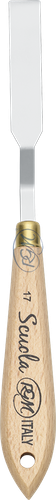 סכין ציירים קלאסיק RGM דגם 17 ידית עץ
