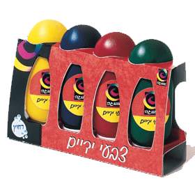 סט 4 צבעי ידיים אומגה