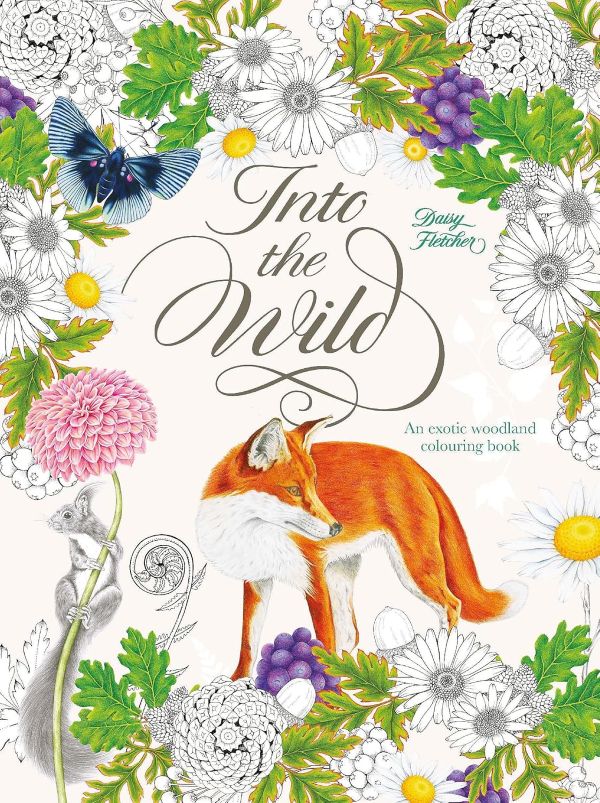 חוברת צביעה INTO THE WILD DAUSY FLETCHER
