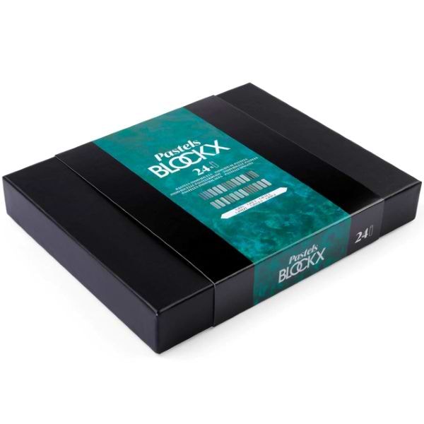 סט מארז פסטל אפורים 24 BLOCKX - GREY 
