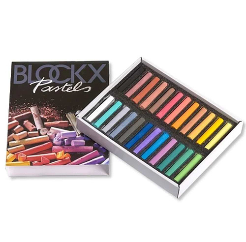 סט מארז פסטל צבעוני 24 BLOCKX - ASSORTED COLORS 