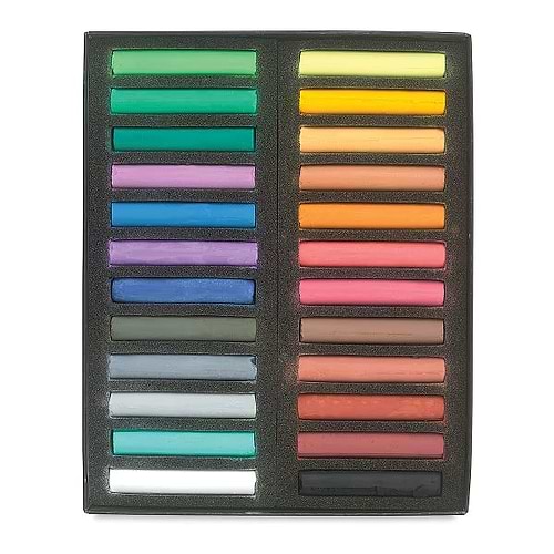 סט מארז פסטל צבעוני 24 BLOCKX - ASSORTED COLORS 