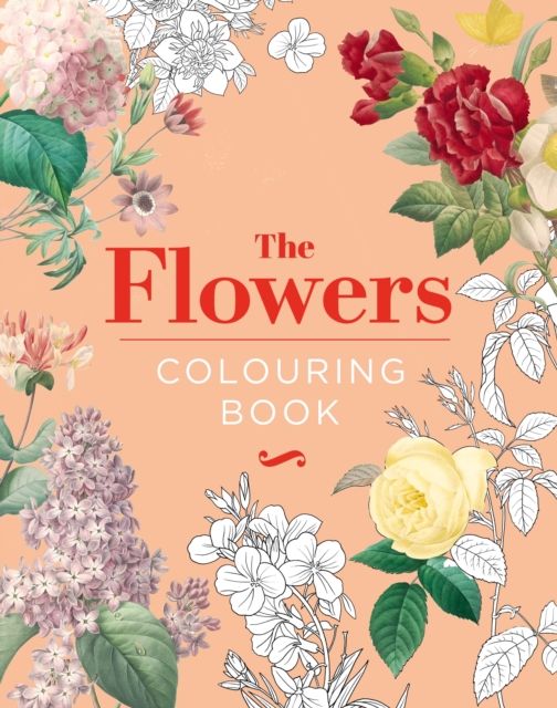 חוברת צביעה THE GARDENS FLOWERS COLOURING BOOK