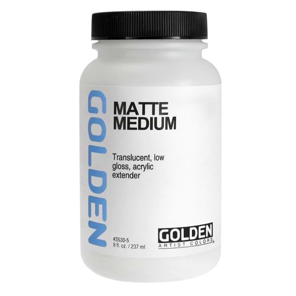 מדיום לאקריליק מט 237מ"ל MATTE MEDIUM translucent