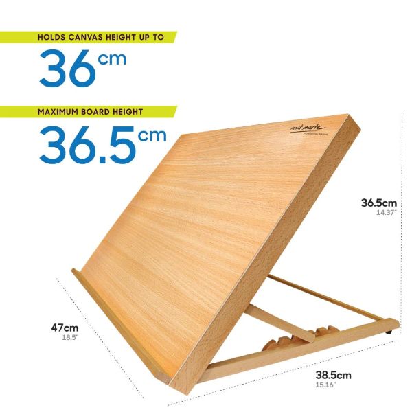 כן ציור שולחני  47/36.2 DASK TABLET EASEL MONT MARTE A3 
