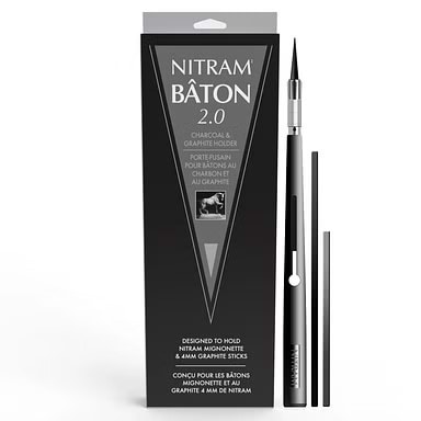 NITRAM Baton מחזיק גרפיט ופחם דק