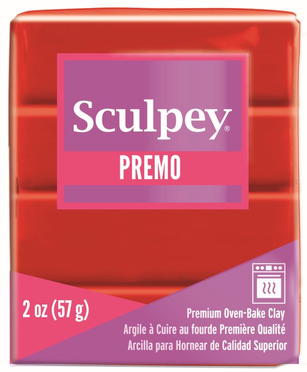 SCULPEY PREMO פרמו סקלפי CADMIUM RED HUE 5382