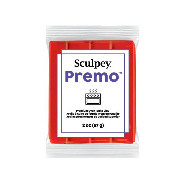 SCULPEY PREMO פרמו סקלפי CADMIUM RED HUE 5382