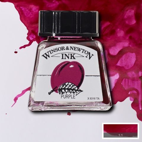 דיו WINSOR & NEWTON PURPLE