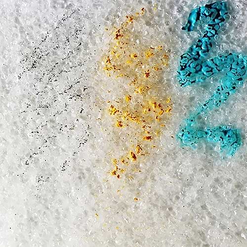 מדיום ג'ל אקרילי למראה זכוכית כתושה 237מל' CLEAR GRANULAR GEL GOLDEN
