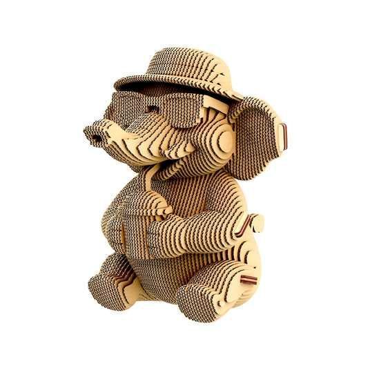 ערכת הרכבה תלת מימד פיל מגניב 3D PUZZLE ELEPHANT 