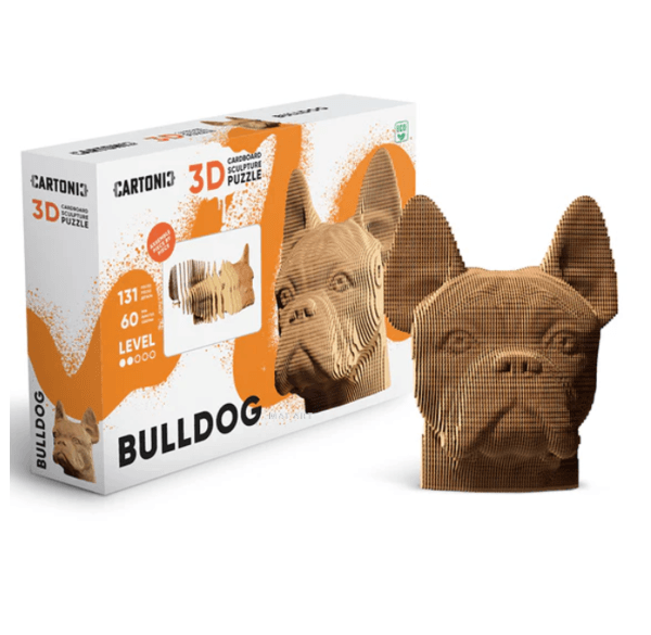 ערכת הרכבה תלת מימד בולדוג 3D PUZZLE BULLDOG 