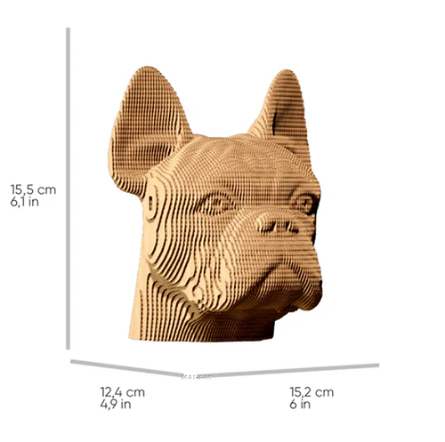 ערכת הרכבה תלת מימד בולדוג 3D PUZZLE BULLDOG 