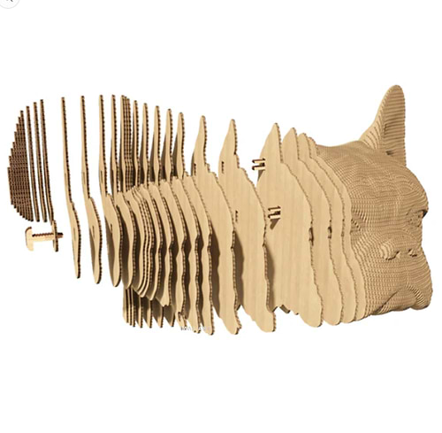 ערכת הרכבה תלת מימד בולדוג 3D PUZZLE BULLDOG 
