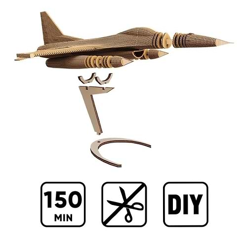 ערכת הרכבה תלת מימד מטוס  3D PUZZLE FIGHTING FALCON F-16 