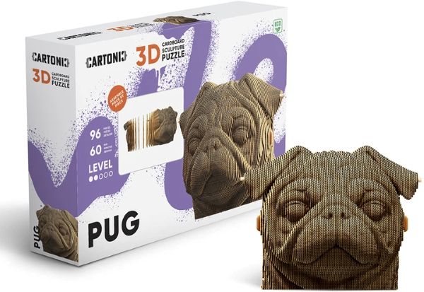 ערכת הרכבה תלת מימד פאג 3D PUZZLE PUG 
