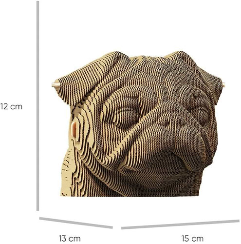 ערכת הרכבה תלת מימד פאג 3D PUZZLE PUG 