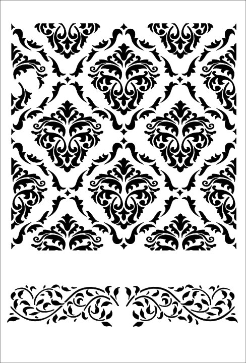 שבלונה ART STENCILS 20/29 TILES 087