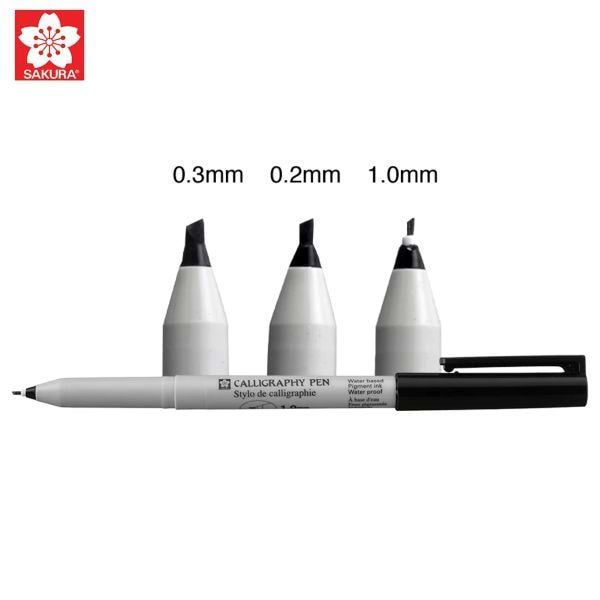 טוש קליגרפי 2.0 סקורה Calligraphy pen sakura