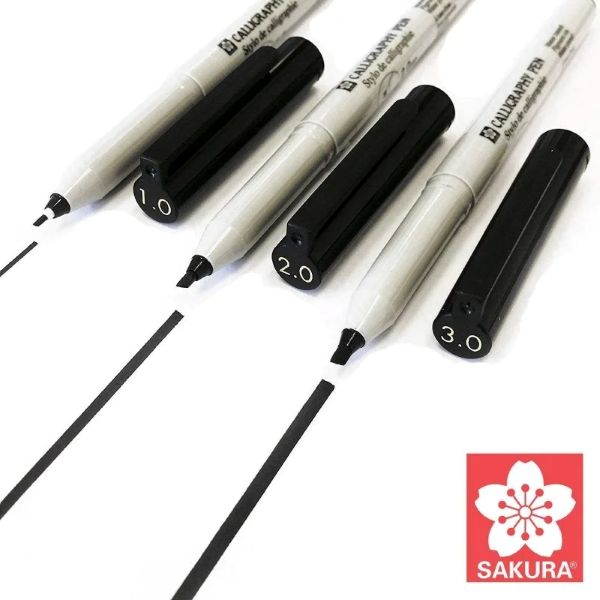טוש קליגרפי 2.0 סקורה Calligraphy pen sakura
