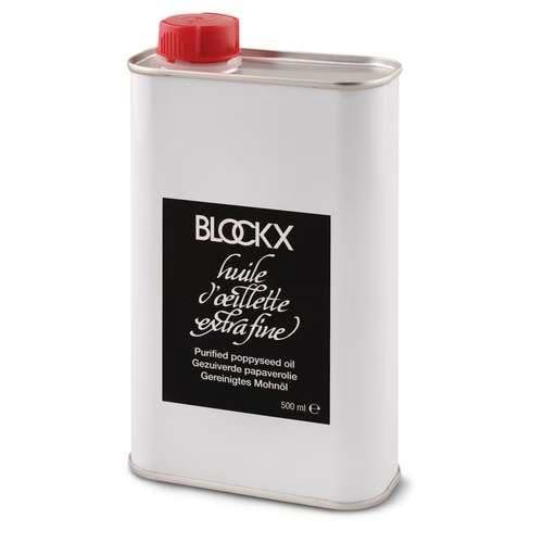 שמן פשתן טהור 500מ"ל BLOCKX Purified linseed oil 