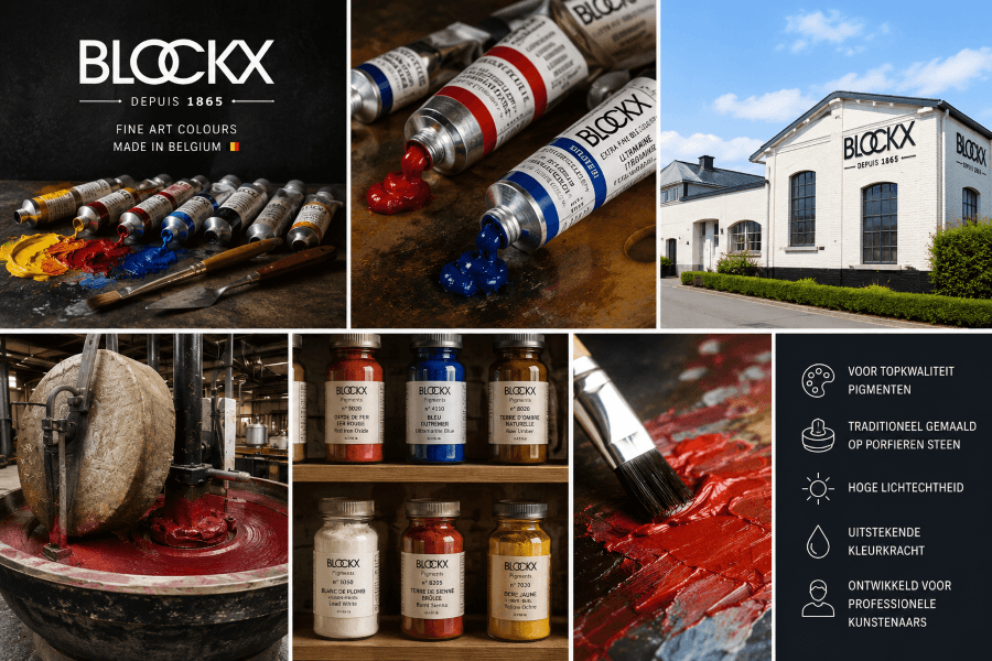 הכירו את המותג BLOCKX - מסורת של מצויינות בצבעי אומנות מאז 1856