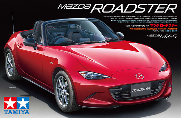 ערכת הרכבה מכונית  MAZDA ROADSTER MX-5 TAMIYA 