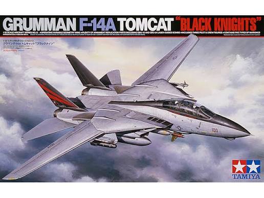 ערכת הרכבה מטוס  GRUMMAN F-14A TOMCAT BLACK KNIGHTS TAMITA