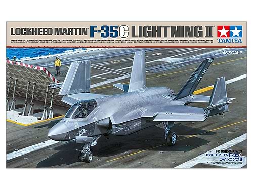ערכת הרכבה מטוס F-35 C LIGHTNING II TAMIYA